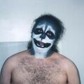 Disturbing picture of a 38 year old plushie attempting to mimic that "Meeko" smile looks more like a furry Juggalo