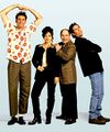 The cast of Seinfeld being so fucking wacky