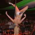 Regular pole dancing allows you to stand on your hair!