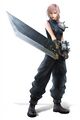 OFFICIAL female Cloud Strife, aka Lightning in a Cloud costume from Lightning Returns: Final Fantasy XIII.