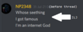 "I'm an internet god", more like the fungus god