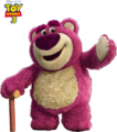 Introducing Lotso Bear, Pedobear's great-grandfather; he's an actor and molested Pedobear when he was little.