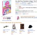 Amazon has the best suggestions for bronies.