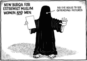 Afghanistan - New Burqa.gif