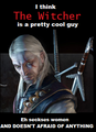 The Witcher is a pretty cool guy