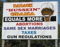 Obama billboard. Not racist.