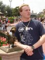 He seriously wore that T-shirt? In DISNEYLAND?!