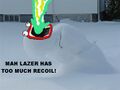 Lasers have recoil???