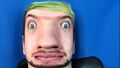 JackSepticeye, desperately trying to make his audience laugh.