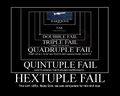 It's supposed to be "sextuple fail", making this a septuple fail.