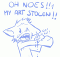 OMG ART THEFT CUT CUT!!1