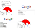 Polandball tries Google