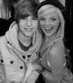 Zoe with Bieber