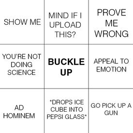 Official Jason Unruhe bingo game.