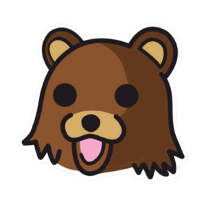 Pedobear head outline.png