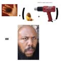 Pubes + Slightly melted Chocolate Egg = Steve Stephens