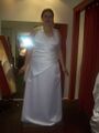 My wedding dress that I will walk down the aisle with Spike, not anymore, I'll walk down with Andrew as my husband, not anymore its now Michael, with whom I'll be walking down the aisle with.