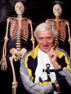 Savile and skeletons.jpg