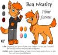 Bolt is not enough! She must have Ron Weasley too by turning him into a furfag and call him her own!