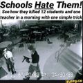 schools hate them!