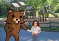 Pedobear met the girl of his Dream!