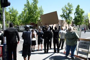 Sacramento Scientology protest 12-April-2008.jpg