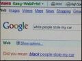 Google doesn't trust the blacks.