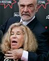 Sean Connery showing a woman her place