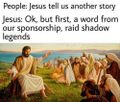 Even Jesus needed shekels