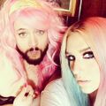 Ke$ha meets the Beard Princess.