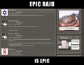 Epic raid is epic