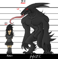 Haze is an emo grimdark Godzilla wannabe that touts himself as "god of rape", making shit MSpaint threads of himself raping inanimate objects. In reality he hasn't raped anything in years, and remains leader of the nigger furries.