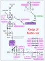 Tube map of area around Torpark. "Mahn-tor" is the romanization of the Chinese characters representing "Torpark". This map was created by Weeaboos.