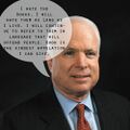 John McCain's position on gooks.