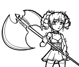 Loli with battleaxe.png