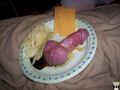 Cock with cheese anyone?