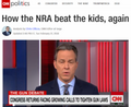 Even CNN admits the Stoneman Douglas High School gun control activists lost.