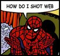 How do I shot web?