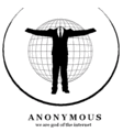 Yet another Anonymous logo.