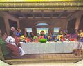 The Last Supper if Jesus was black.