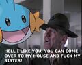 Even Sgt.Hartman likes mudkips.