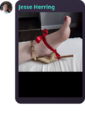 He legit made his fat, ugly schizo ex-girlfriend wear this nigger-rigged fetish high heel during sex.