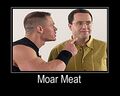 Nobody love meat moar than John Cena.