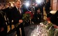 Vladimir Putin pays his respects