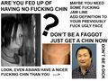 Chin advertisement may be useful