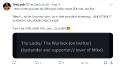 one of the pedophile supporter of Lina Artemis fucking best line of all time, is what you're cooking andd then you got exposed shown... a bad influence behavior of Lina stalking, claims you're a true stalker