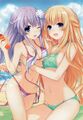 Vert and Nepgear secretly do this without Gear's sister Neptune.