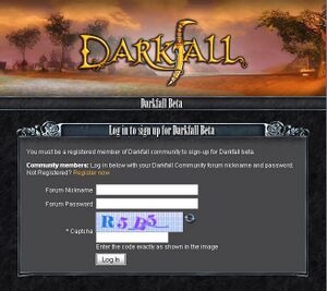 Darkfall beta login.JPG