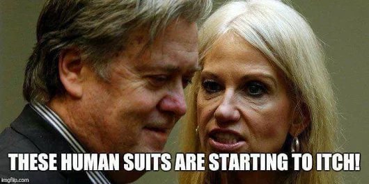 File:Kellyanne conway and steve bannon reptoids in disguise.jpg