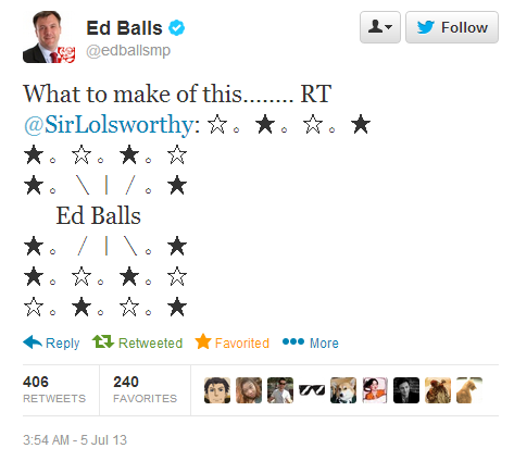 A confused Ed Balls